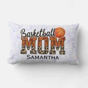 Custom Name Basketball Mum Mother's Day Lumbar Cushion