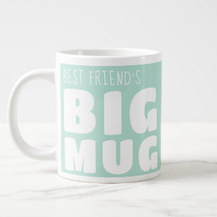Custom Name Big Mug Aqua C112 Funny Novelty  