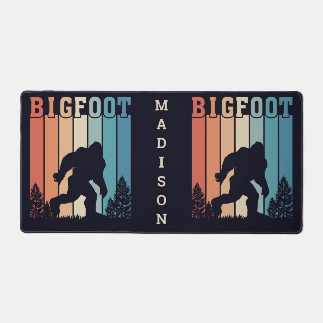 Custom Name Bigfoot Desk Mat (Front)