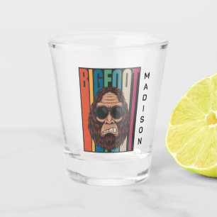 Custom Name Bigfoot Shot Glass