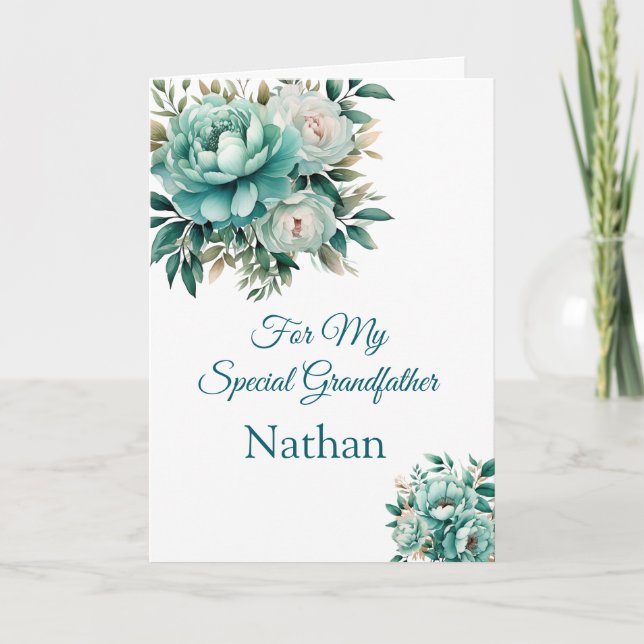 Custom Name Birthday Card (Front)