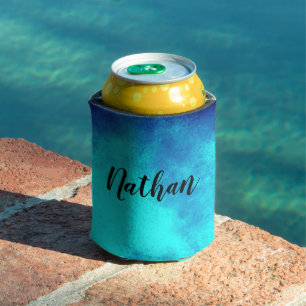 Custom Name Blue Sky Cooler
