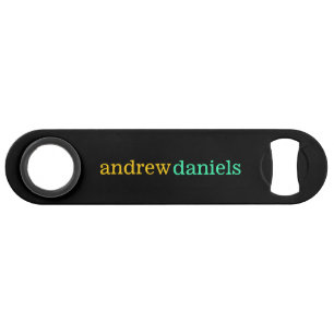 Custom name bottle opener