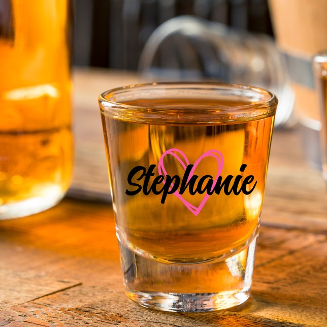 Custom Name Bridesmaid Hen Party Favours Girls Shot Glass (Creator Uploaded)