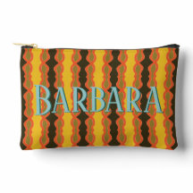 Custom Name Brown Orange Yellow