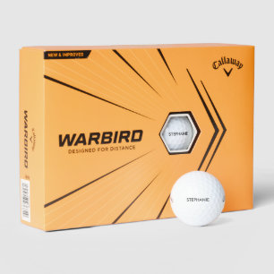 Custom Name Callaway Warbird Golf Balls