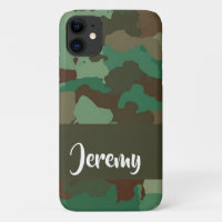 Custom name camouflage pattern