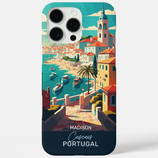 Custom Name Cascais Portugal Case-Mate iPhone Case (Back)