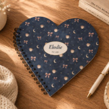 Custom Name Celestial Cottagecore Moon Stars Gift