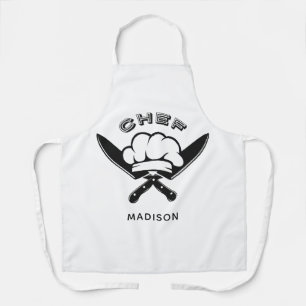 Custom name Chef Logo Apron