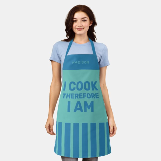 Custom name Chef's aprons (Worn)