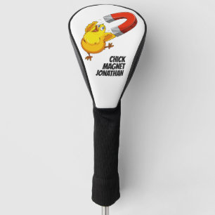 Custom name Chick Magnet Golf Head Cover
