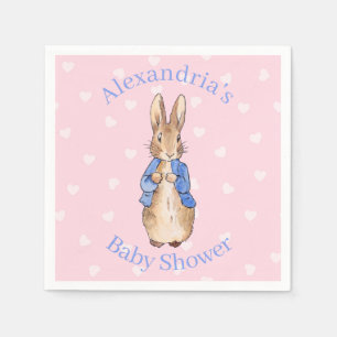 Custom name Classic bunny rabbit Napkin