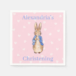 Custom Name Classic bunny rabbit Napkin