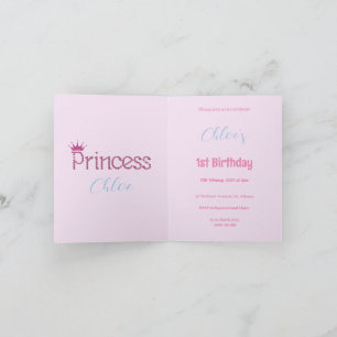 Custom name classic rabbit invitation