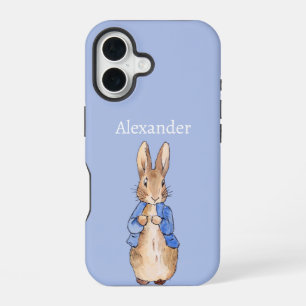 Custom Name classic rabbit iPhone 16 Case