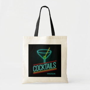 Custom name COCTAILS Tote Bag