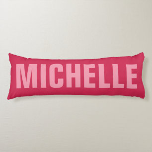 Custom Name & Colour body pillow
