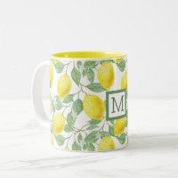 Custom Name & Colour Bright Summer Lemon Tree