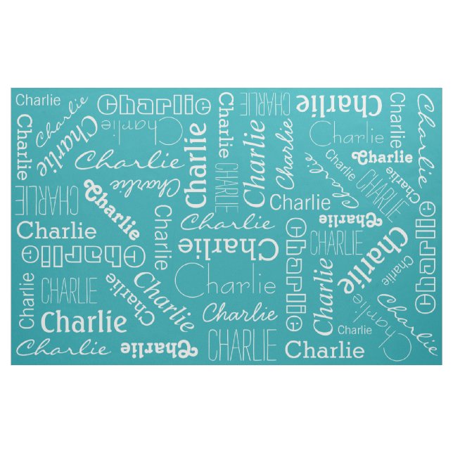 Custom Name & Colour fabric (Yard)