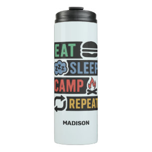 Custom Name & Colour Hiking Thermal Tumbler