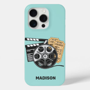 Custom Name & Colour Movie iPhone 15 Pro Case