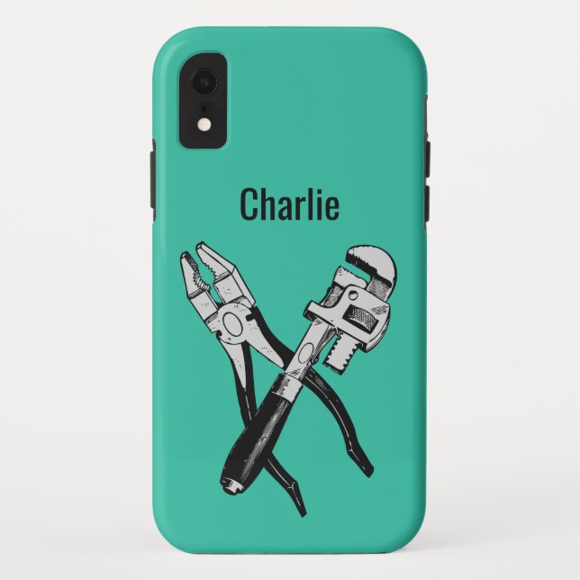 Custom name & colour TOOLS phone cases (Back)
