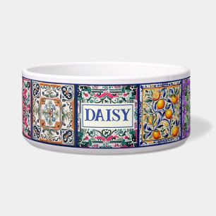 Custom Name Colourful Multicolor Mediterranean Til
