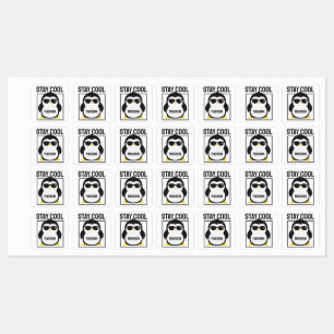 Custom name cool penguin