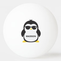 Custom name cool penguin