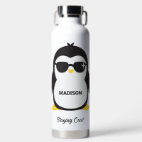 Custom Name Cool Penguin