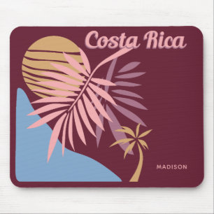 Custom Name Costa Rica Mouse Pad
