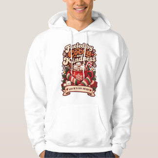 Custom Name Cosy Nurse Era Christmas Hoodie