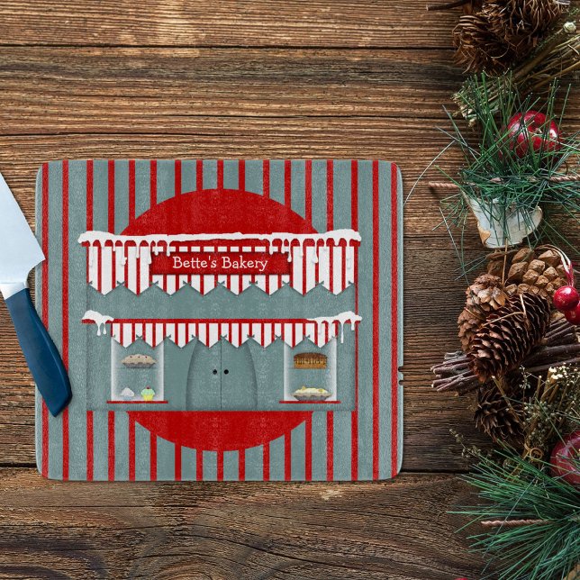 Custom Name Country Bakery  Cutting Board (Creator Uploaded)