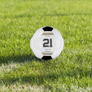 Custom Name Create Your Own   Personalised Number Soccer Ball