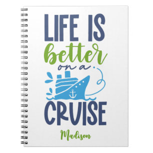 Custom Name Cruise Notebook