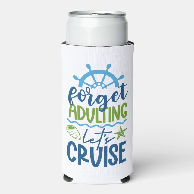 Custom Name Cruise Seltzer Can Cooler (Seltzer Front)