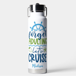 Custom Name Cruise Water Bottle