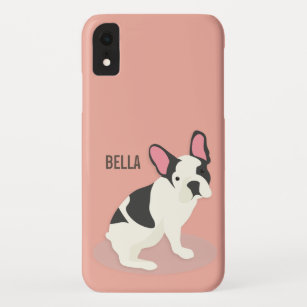 Custom Name   Cute French Bulldog Case-Mate iPhone Case
