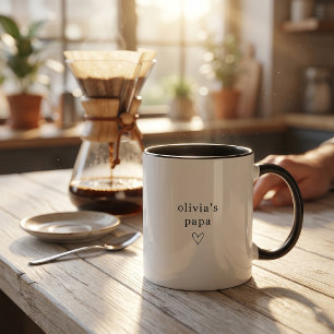 Custom Name Dad Mug New Daddy Gift