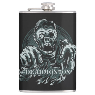 Custom name DEADMONTON flask