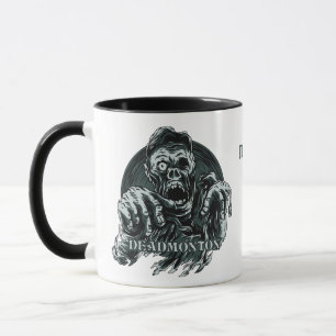 Custom name DEADMONTON mugs
