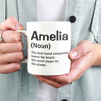 Custom Name Definition Mug Personalised Dictionary