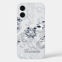 Custom Name Diamond Scattered