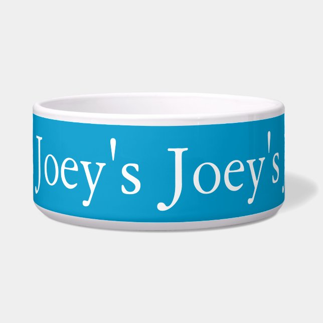 Custom Name Dog Bowl (Front)