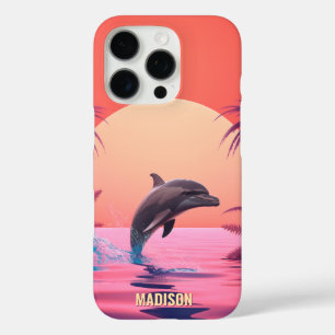 Custom Name Dolphin iPhone 16 Pro Case