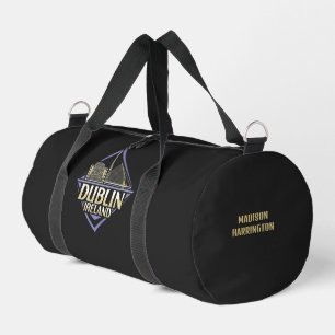 Custom Name Dublin Ireland Duffle Bag