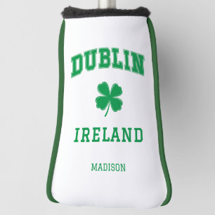 Custom Name Dublin Ireland Golf Head Cover