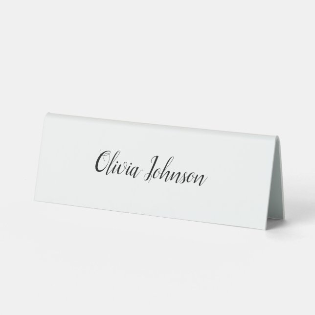 Custom Name Elegant Modern (Front)