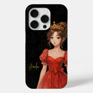 Custom name elegent queen phonecase iPhone 15 pro case